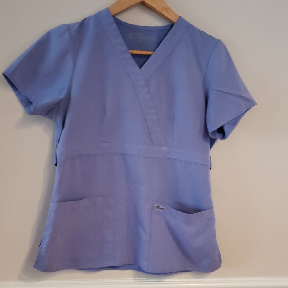 Grey's anatomy scrub top.